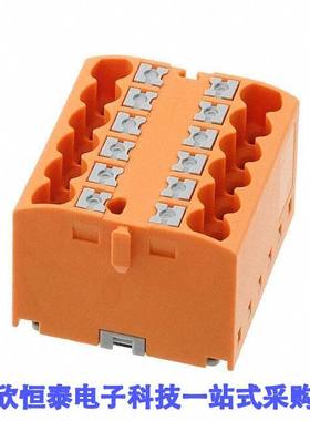 3273304连接器 《 DISTRIBUTION BLO【 ORANGE    》