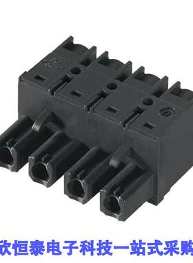 1043850000连接器 《 TERM BLO【 PLUG 4POS STR 7.62MM    》