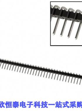 4-103759-0连接器 《 CONN HEADER R/A 40POS 2.54MM    》