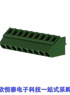 282847-9连接器 《 TERM BLO【 9POS 35DEG 5.08MM PCB    》