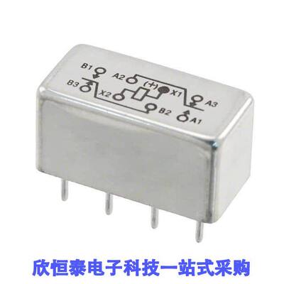 5-1617032-8继电器 《 RELAY GEN PURPOS DPDT 2A 26.5VDC    》
