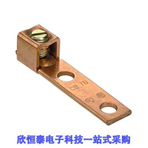 CD70-14SL-QY连接器 《 CONN TERM RECT LUG 2-8 AWG #1/4    》