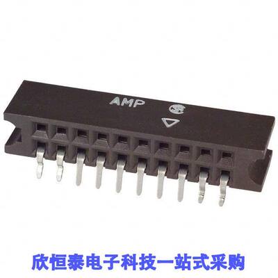 5-534204-9连接器 《 CONN RCPT 20POS 0.1 GOLD PCB R/A    》
