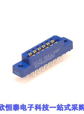 EBM06DSEH连接器 《 CONN EDGE DUAL FMALE 12POS 0.156    》