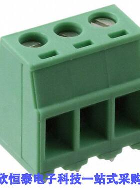 1705553连接器 《 TERM BLK 3P SIDE ENT 3.81MM PCB    》