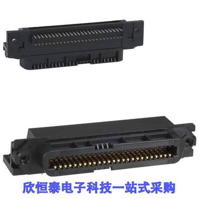 5552725-1连接器 《 CONN RCPT 50POS R/A SOLDER    》