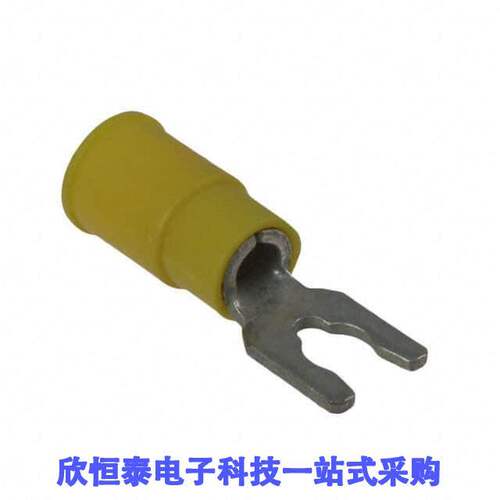 0190990049连接器 《 CONN SPADE TERM 10-12AWG #8 YEL    》