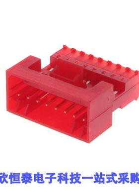 3-647016-8连接器 《 CONN PLUG 8POS IDC 22AWG GOLD    》