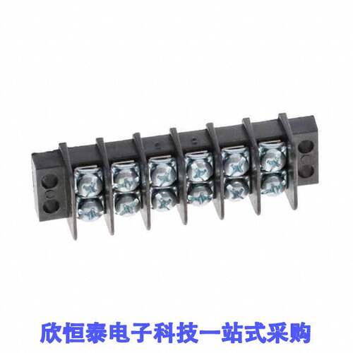 0387600306连接器 《 CONN BARRIER STRIP 6CIRC 0.375