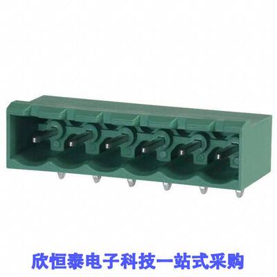1757284连接器 《 TERM BLO【 HDR 6POS 90DEG 5.08MM    》