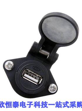 34000000-05连接器 《 USB CIRLE PCB PANEL MOUNT(THREAD    》
