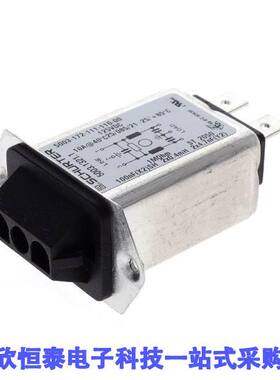 5003.1321.1连接器 《 PWR ENT RCPT 125VDC 10A PANEL QC    》