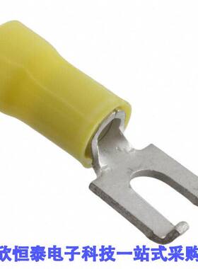 52856-1连接器 《 CONN SPADE TERM 10-12AWG #10 YEL    》