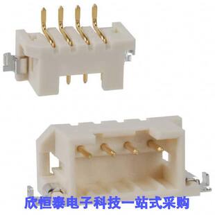 DF3E-4P-2H(54)连接器 《 CONN HEADER SMD R/A 4POS 2MM    》