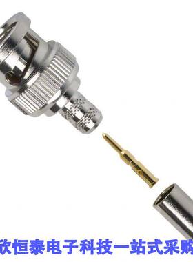 112507连接器 《 CONN BNC PLUG STR 75 OHM CRIMP    》