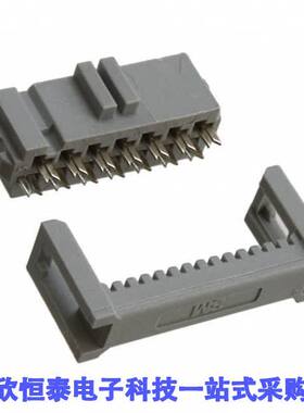 D89114-0131HK连接器 《 CONN RCPT 14P IDC 26-28AWG GOLD    》