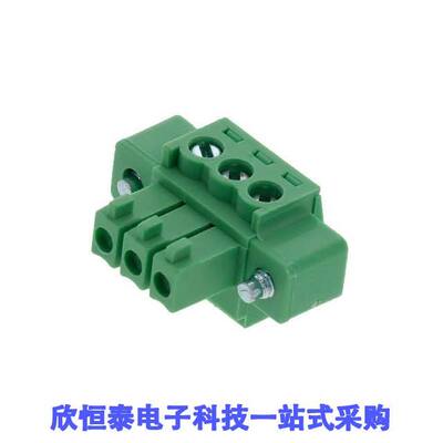 2640770000连接器 《 TERM BLK PLUG 3POS 180DEG 3.5MM    》