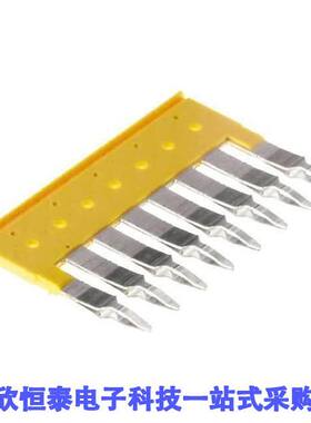 1609010000连接器 《 JUMPER TERM BLK 8POS FLAT PIN    》