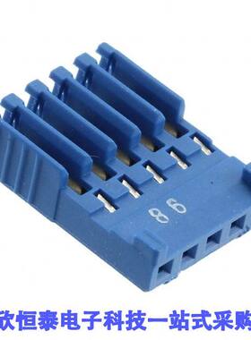 281786-5连接器 《 CONN PLUG 5POS IDC 26-28AWG TIN    》