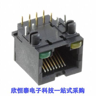 RJSBE5081C1连接器 《 CONN MOD JA【 8P8C R/A UNSHLD    》