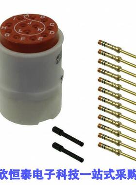 SJS861401连接器 《 CONN RCPT MALE 12POS GOLD CRIMP    》