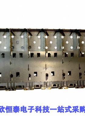 2007251-1连接器 《 CONN SFP+ CAGE 1X6 PRESS-FIT R/A    》