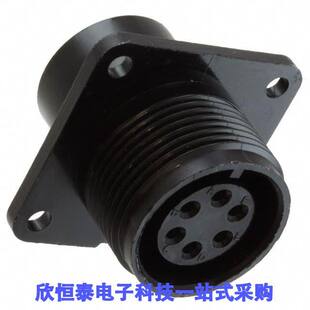 CONN SOLDER RCPT 6POS FMALE CXS3102A14S6S连接器