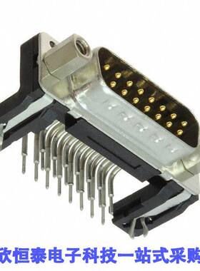 09662636813连接器 《 CONN D-SUB PLUG 15POS R/A SOLDER    》