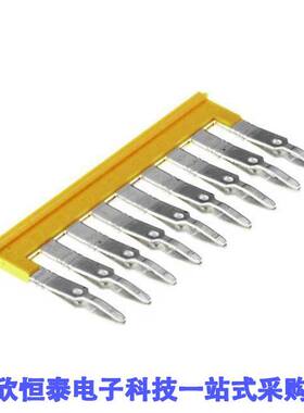 1693870000连接器 《 JUMPER TERM BLK 9POS FLAT PIN    》