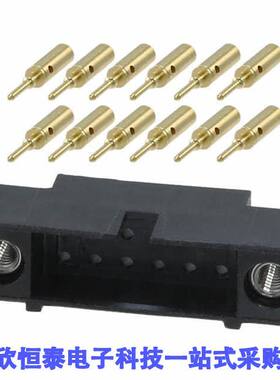 M80-5611205连接器 《 CONN HEADER 12POS CRIMP 24-28AWG    》
