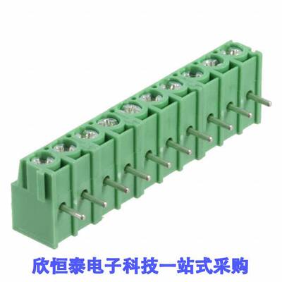 1987805连接器 《 TERM BLK 10POS TOP ENTRY 5MM PCB    》