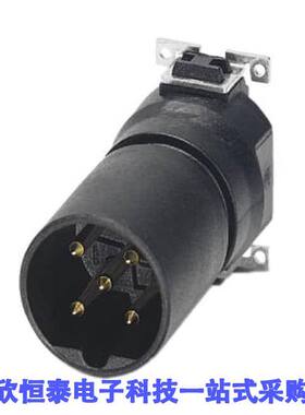 1411985连接器 《 CONN MALE INSERT 5POS GOLD SLDR    》