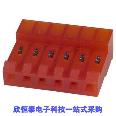 3-640428-6连接器 《 CONN RCPT 6POS IDC 22AWG TIN    》