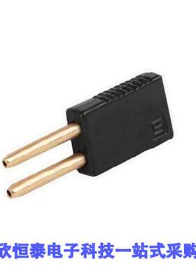 0040.1161连接器 《 CONN DBL TIP PLUG STA【 SLDR BLK    》