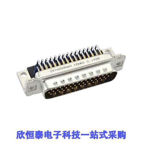 241A25780X连接器 《 CONN DSUB HD PLUG 44POS R/A SLDR    》