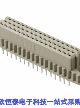 5535034-5连接器 《 CONN DIN RCPT 48POS PCB GOLD    》