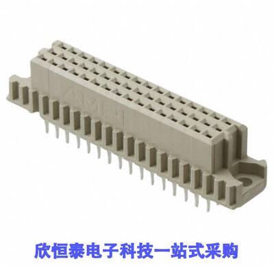 5535034-5连接器 《 CONN DIN RCPT 48POS PCB GOLD    》