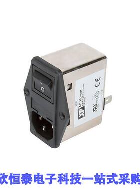 FFSAS04BFR连接器 《 EMC FILTER, IEC INLET & LINE FIL    》