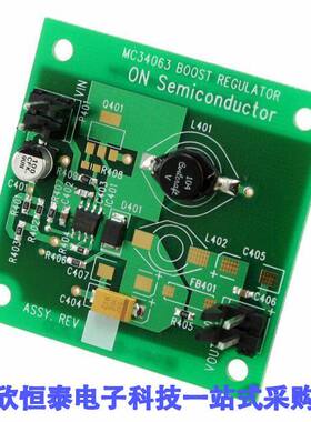 MC34063SMDBGEVB开发板 《 BOARD EVALUATION MC34063    》