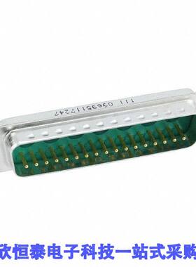 09695117247连接器 《 CONN D-SUB PLUG 24P SLDR CUP    》