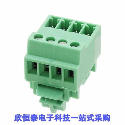 1832756连接器 《 TERM BLK PLUG 4POS 27.8MM GREEN    》