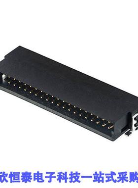 M55-7104042R连接器 《 CONN HEADER SMD R/A 40POS 1.27MM    》