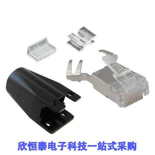 SS-39200-079连接器 《 CONN MOD PLUG CAT6A 8P8C SHLD    》