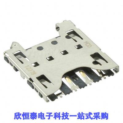 0787231001连接器 《 CONN MICRO SIM CARD PUSH-PULL    》