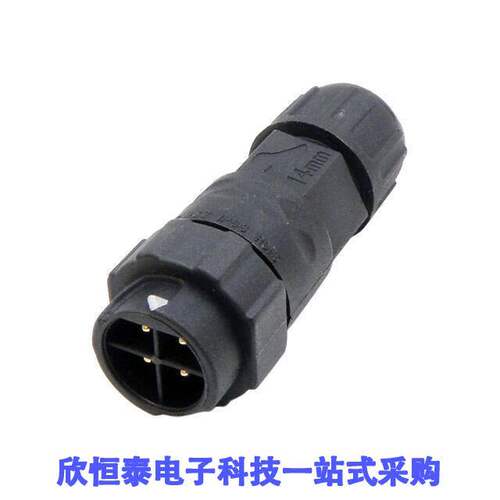22004331-01连接器 《 STANDARD SERIES 4PIN FEMALE PLUG    》