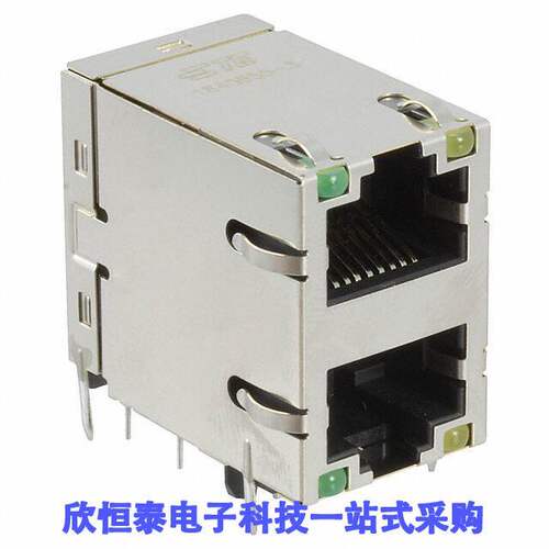 1840855-3连接器 《 CONN JA【 2PORT 1000 BASE-T    》