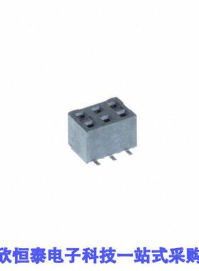 0791098402连接器 《 CONN RCPT 6POS 0.079 GOLD SMD    》