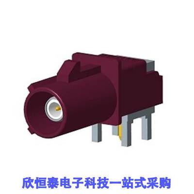 FA1-NDRP-PCB-8连接器 《 CONN FAKRA PLUG R/A 50 OHM PCB    》