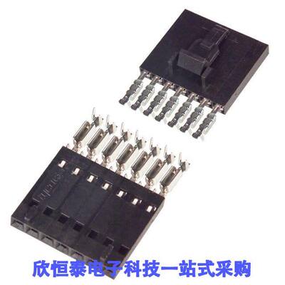 103958-6连接器 《 CONN RCPT 7POS IDC 22-26AWG GOLD    》