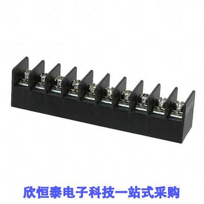 1-1546657-0连接器 《 CONN BARRIER STRIP 10CIRC 0.25